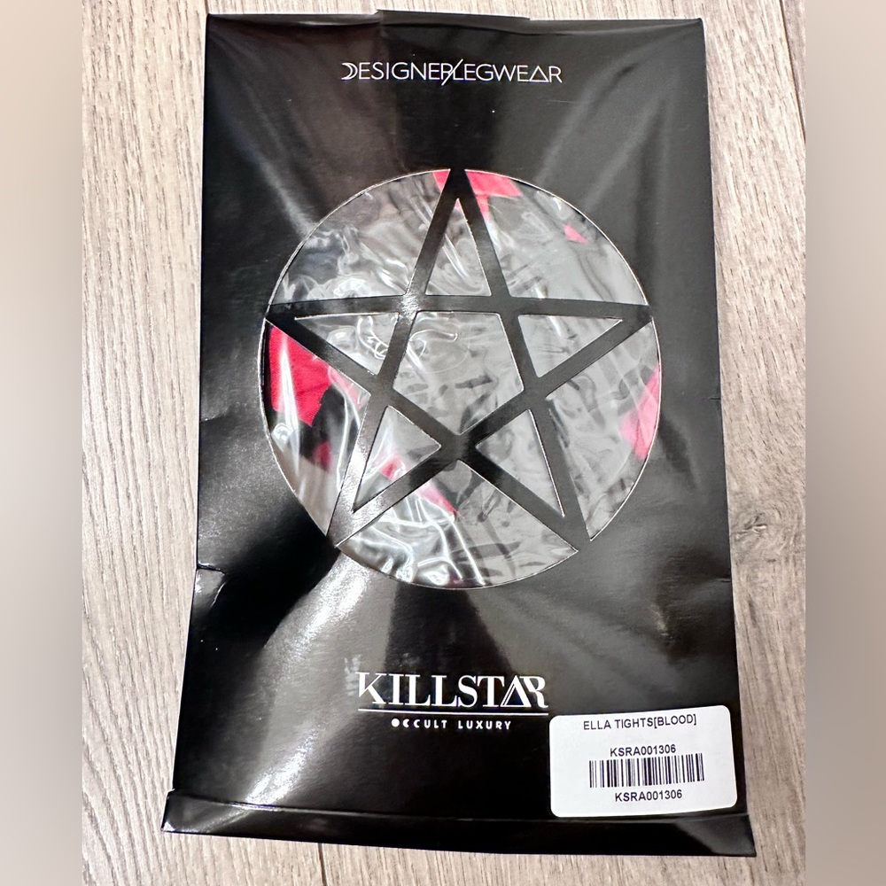 Killstar Ella Tights Blood - Picture 4 of 4